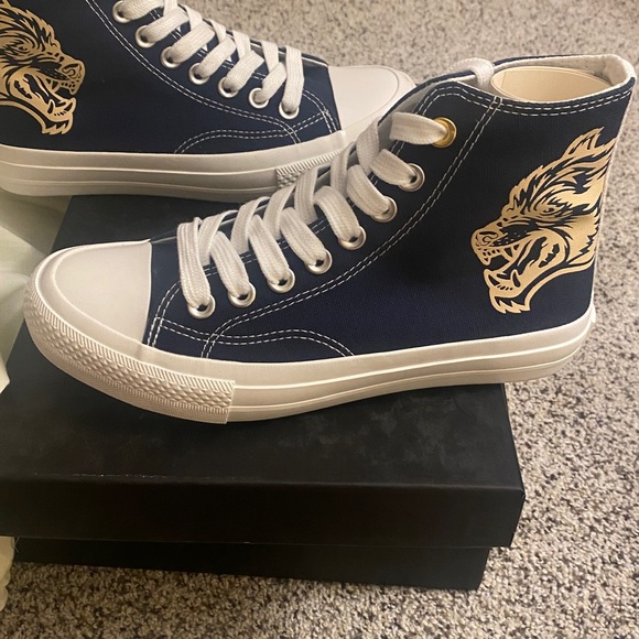 Darc Sport Navy High Top - New in box w/ dust bag - Picture 2 of 5